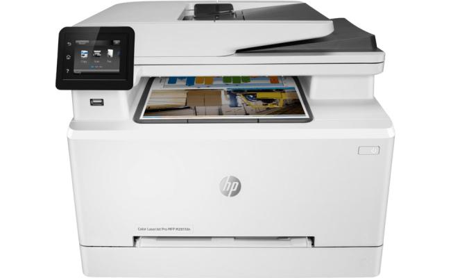 HP Color LaserJet Pro MFP M281fdn printer — compatible cartridges available